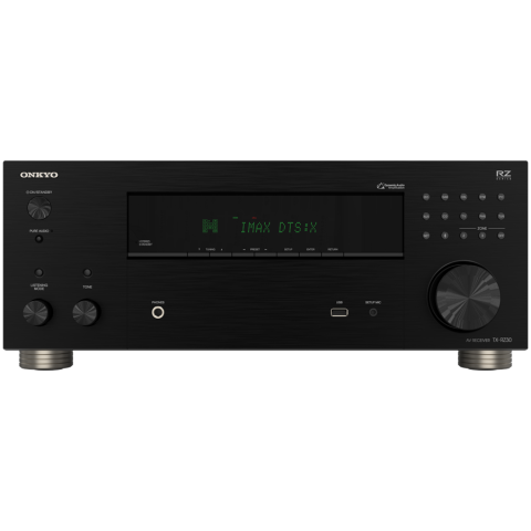 TV, Audio-Video & Multimedia - Onkyo TX-RZ30 9.2 -Channel AV Receiver, 170 W/Ch / 6ohms, Dirac Live, THX® Certified, DTS:X, 8K/4K Ultra HD, Works with Sonos, Black