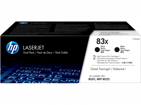 Cartus Toner - Set cartuse toner HP 83X Black CF283XD 2buc/set