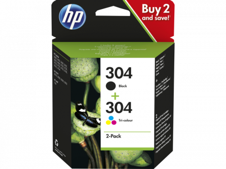 Cartus Cerneala - Set cartuse cerneala HP 304 Ink Cartridge Combo 2-Pack 3JB05AE