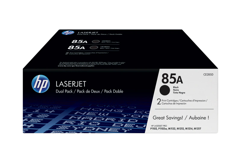 Cartus Toner - Set cartuse toner HP 85A Black CE285AD 2buc/set