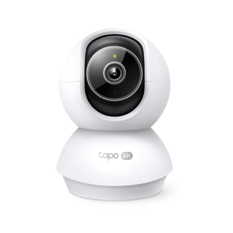 NOD_products_tech - Pan/Tilt AI Home Security Wi-Fi Camera SPEC: 4K 8MP (3840×2160), 2.4 GHz, Horizontal 360º FEATURE: Pan/Tilt, Smart AI Detection and Notifications (motion, people, pets, cars, baby crying, abnormal sou