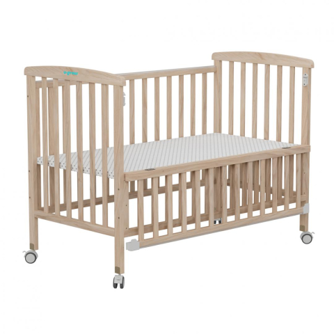 Patut din lemn bebe, 120x60,natur,U-Grow [1]
