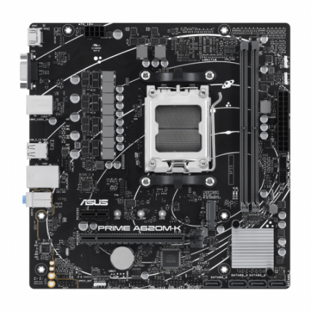 Plăci de Bază Gaming - Placa de baza ASUS PRIME A620M-K, AMD A620, Socket AM5, mATX