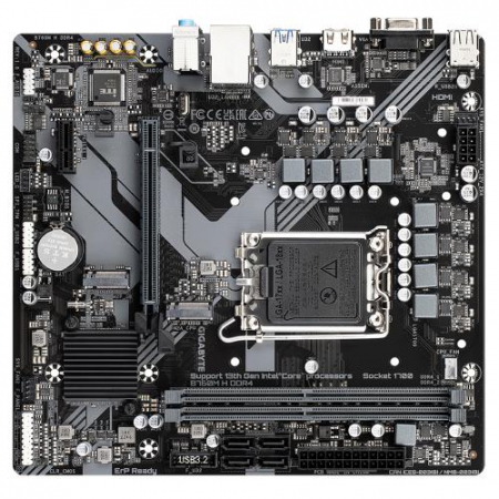 Placa de baza Gigabyte B760M H DDR4, Intel B760, Socket 1700, mATX [2]