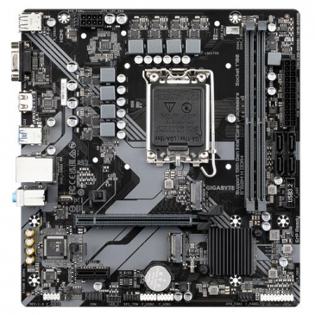 Placa de baza Gigabyte B760M H DDR4, Intel B760, Socket 1700, mATX [1]