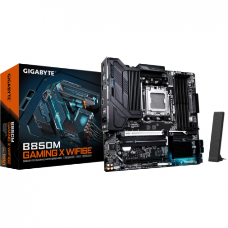 Plăci de baza - Placa de baza Gigabyte B850M GAMING X WIFI6E, AMD B850, Socket AM5, mATX