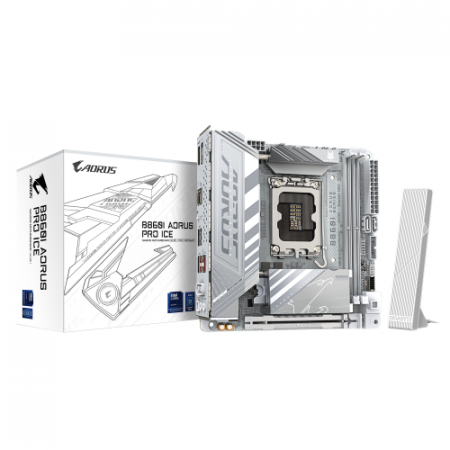 Plăci de baza - Placa de baza Gigabyte B860I AORUS PRO ICE, Intel B860, Socket 1851, mITX