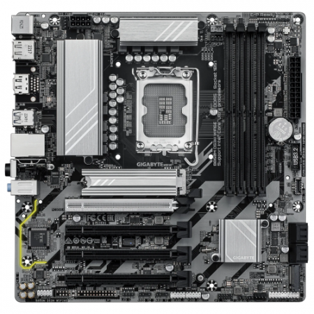 Placa de baza Gigabyte B860M DS3H WIFI6E, Intel B860, Socket 1851, mATX [1]