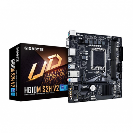 Gaming - Placa de baza Gigabyte H610M S2H V2, Intel H610, Socket 1700, mATX
