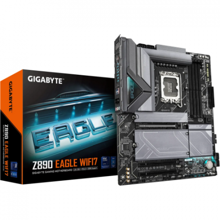 Gaming - Placa de baza Gigabyte Z890 EAGLE WIFI7, Intel Z890, Socket 1851, ATX