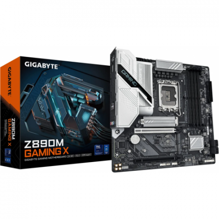 Gaming - Placa de baza Gigabyte Z890M GAMING X, Intel Z890, Socket 1851, mATX