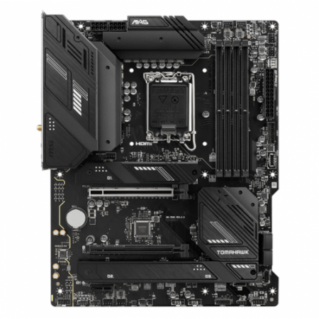 Placa de baza MSI MAG B760 TOMAHAWK WIFI, Intel B760, Socket 1700, ATX [1]