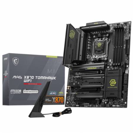 Gaming - Placa de baza MSI MAG X870 TOMAHAWK WIFI, AMD X870, Socket AM5, ATX