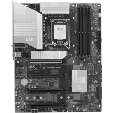 Placa de baza MSI PRO B860-P WIFI, Intel B860, Socket 1851, ATX [1]
