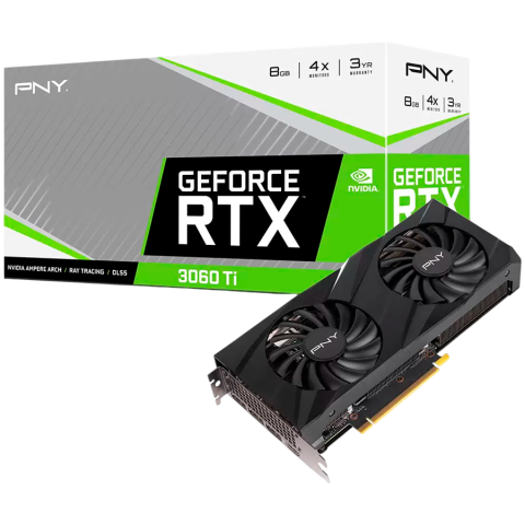 Cabluri & Adaptoare Audio-Video - PNY GEFORCE RTX 3060 Ti 8GB VERTO Dual Fan LHR