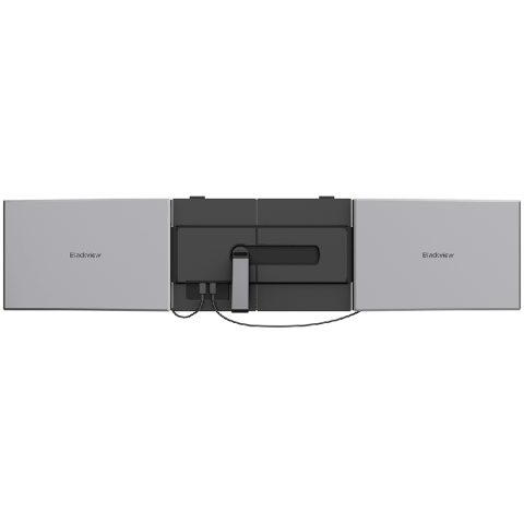 Portable monitor Blackview DCM8 Dual Screen 15.3inch 1920x1200 16:9 LCD 60Hz IPS 178 USB-C 3.1x3 364.4x237.43x21mm Grey Black [4]