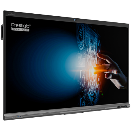 PRESTIGIO SOLUTIONS Multiboard 86" Light+ Series UHD 4K, Android 11, Wi-Fi, 40TP, NFC, Camera, touch pen [1]