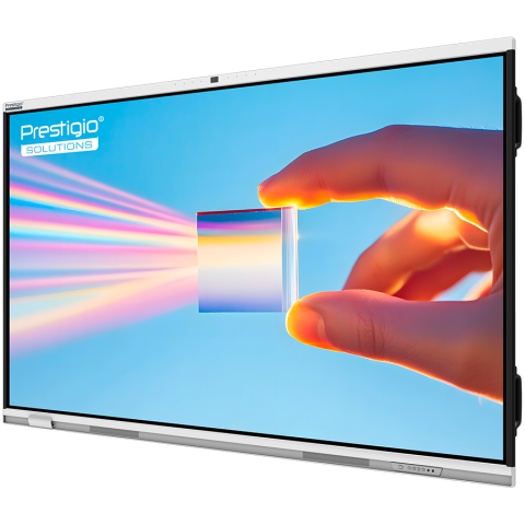 PRESTIGIO SOLUTIONS Multiboard 86'' Prism, Android 14, Google EDLA, AI Camera, 8/128GB, 50TP [1]