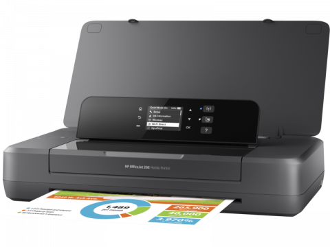 Imprimanta HP OfficeJet 200 Mobile All-in-One, InkJet, Color, A4, Wi-Fi, 10ppm, Portabila [2]