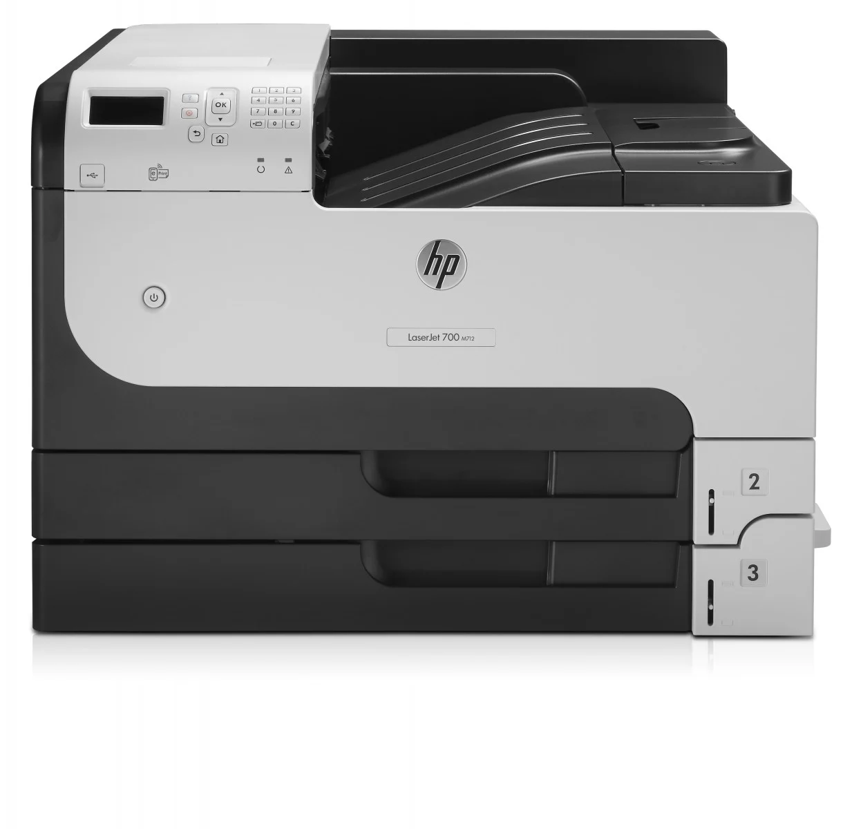 Imprimante & Multifunctionale & Plottere & Scannere - HP LaserJet Enterprise M712dn,Printer Laser Mono A3/ 41 ppm, vol. rec. 20000, vol max. 100000, Duplex, Retea,