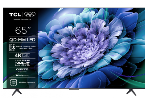 Tv / Smart TV - QD-MiniLED TV 4K 65''(164 cm) TCL 65C61K