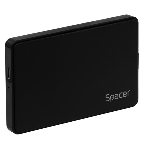 NOD_products_tech - Rack extern HDD/SSD 2.5" Spacer USB-C 3.1 negru