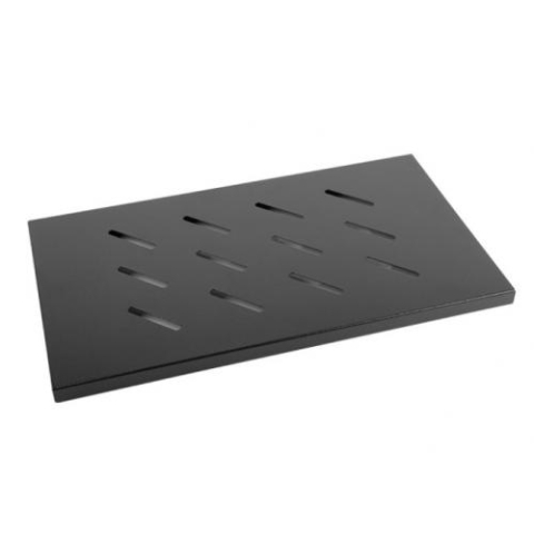 Retelistica - Raft fix pentru rack Lanberg, 19 inch, 1U, adâncime 300mm, Negru (AK-1002-B)