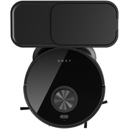 Robot Cleaner w/Dust Collector, black, 2in1 and dust tank, 4000pa, 3200mAh battery [6]