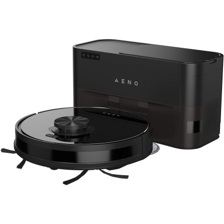 Other - Robot Cleaner w/Dust Collector, black, 2in1 and dust tank, 4000pa, 3200mAh battery