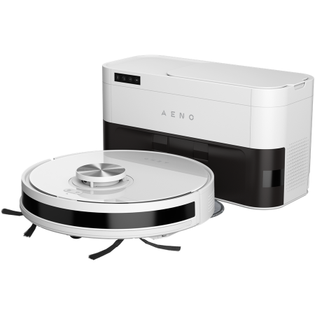 Other - Robot Cleaner w/Dust Collector, white, 2in1 and dust tank, 4000pa, 3200mAh battery