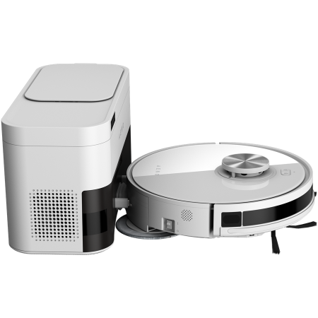 Robot Cleaner w/Dust Collector, white, 2in1 and dust tank, 4000pa, 3200mAh battery [2]