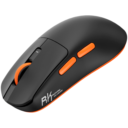 ROYAL KLUDGE M30 Black Orange Gaming Mouse PAW 33111K [1]