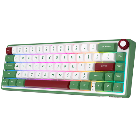 ROYAL KLUDGE R65 Green sand Gaming Keyboard Chartreuse switch [1]
