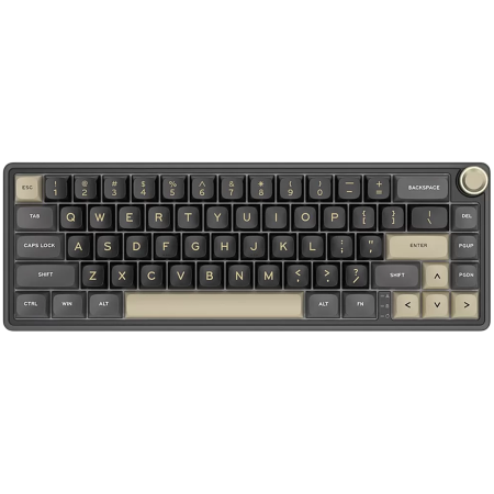 Jocuri si multimedia - ROYAL KLUDGE R65 Phantom Gaming Keyboard Brown switch