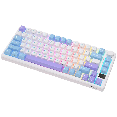 ROYAL KLUDGE RK-M75 Taro Milk Gaming Keyboard Brown switch [1]