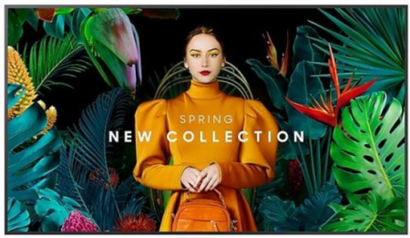 Display-uri Conference - SAMSUNG 43inch UHD/4K 16:9 QB43C Slim-LED 350nits Speakers 2x10W black 3xHDMI 2.0 USB 2.0 x 2 Ethernet WiFi Dualband BT Brightness