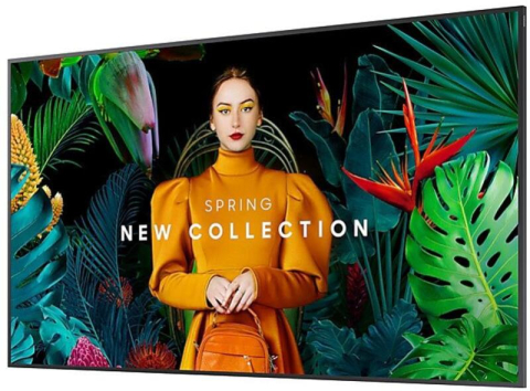 Display comercial Samsung QM85C, 85 inch, 4K UHD, 500 nits, Negru (LH85QMCEBGCXEN) [1]