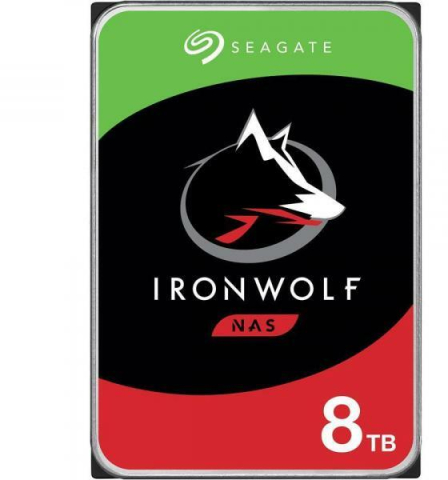 HDD enterprise - HDD intern 8TB Seagate IronWolf 3.5 inch SATA3 7200RPM 256MB cache (ST8000VN004) - SEAGATE