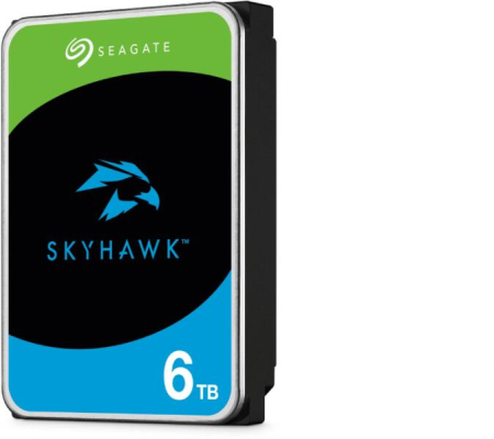 Hard Disk Surveillance Seagate SkyHawk 6TB, 3.5", SATA III 6Gb/s, 5400RPM, 256MB Cache, CMR, pentru DVR/NVR 24/7 – ST6000VX009 [1]