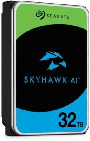 HDD Interne - HDD Seagate SkyHawk AI 32TB SATA 6Gb/s 512MB Cache 3.5 inch CMR Helium (ST32000VE000) - SEAGATE
