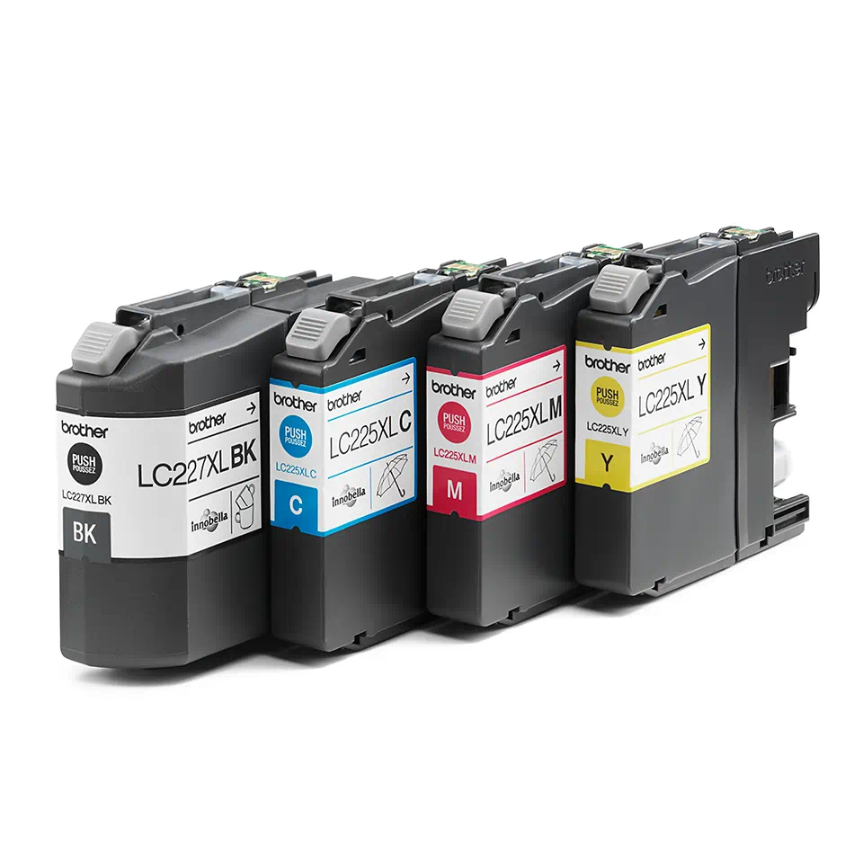 Cartus cerneala Brother LC227XL/LC225XL, negru si color (black and colour), original, 1200 pagini, 60.4 ml [2]