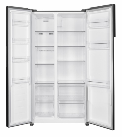 Side by Side HEINNER HSBS-HM442NFINVXD, No Frost, 442 L, Clasa D, Aspect Inox [1]