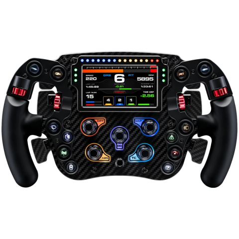 Other - SIMAGIC FX Pro Steering Wheel with Color Screen ,Full Carbon Fiber, Six Paddles, QR50 Included. S203