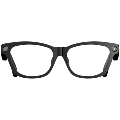 Smart Glasses Blackview BV100 Sunglasses lenses Camera 8MP Chips JL7018F 32Gb 220mAh BT 5.4 APP HeyCyan ENC AI Take photos Rec videos Lesten to music IP54 150x49x40mm Black [1]