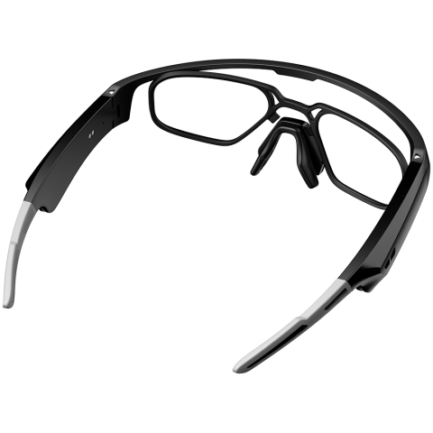 Smart Glasses Blackview D2 Sunglasses lenses Chips Jerry AD6976D4 8Mb 240mAh BT 5.1 APP HeyCyan ENC AI Lesten to music IP54 155x60x70mm Black [5]