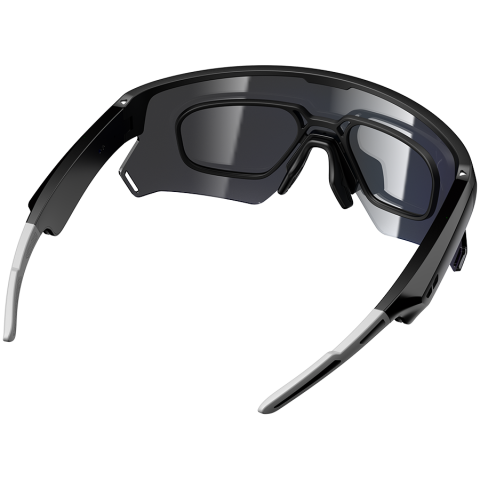 Smart Glasses Blackview D2 Sunglasses lenses Chips Jerry AD6976D4 8Mb 240mAh BT 5.1 APP HeyCyan ENC AI Lesten to music IP54 155x60x70mm Black [6]