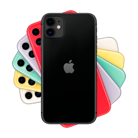 Smartphone APPLE iPhone 11 128GB Black, Grade B, Used [6]