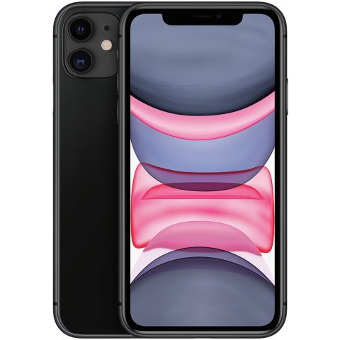 Smartphone APPLE iPhone 11 128GB Black, Grade B, Used [1]
