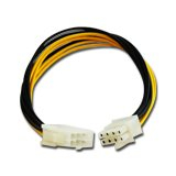 Sever- Barebone - SUPERMICRO 12V Power Connector Extension Cable, 8-pin to 8-pin, 20cm, Pb-free, Retail