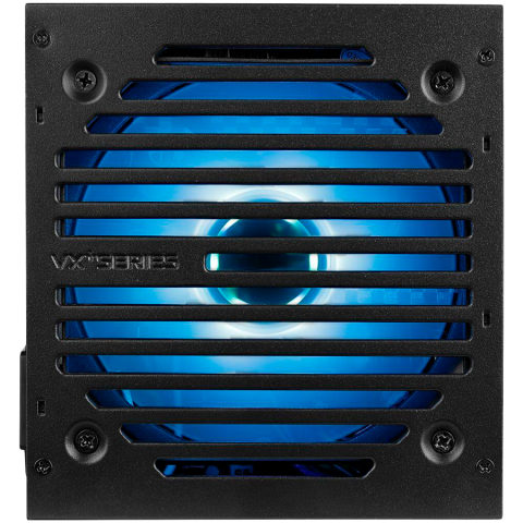 Sursa Aerocool VX Plus Stealth 700 700W neagra iluminare RGB, eficienta 82%, iluminare RGB, single rail (54A) [1]